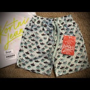 Kortni Jeane boys swim trunks size 4/5